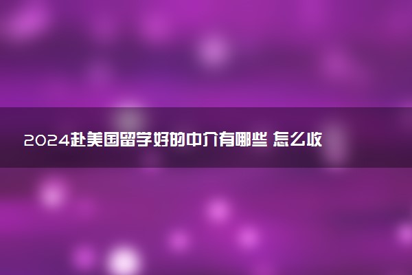 2024赴美国留学好的中介有哪些 怎么收费的