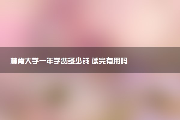 林肯大学一年学费多少钱 读完有用吗