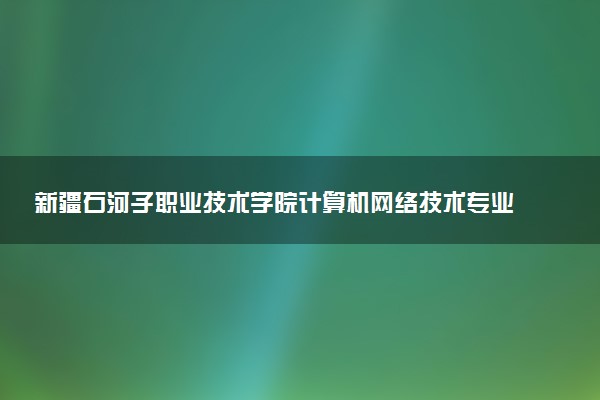 新疆石河子职业技术学院计算机网络技术专业怎么样 录取分数线多少